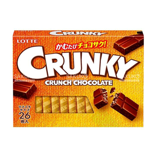  LOTTE- Socola Crunky 26 chiếc 