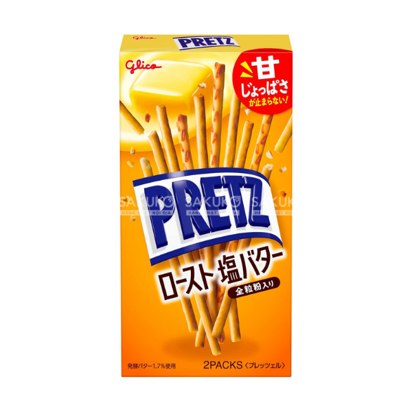  GLICO- Bánh que Pretz vị bơ phủ muối (62g) 