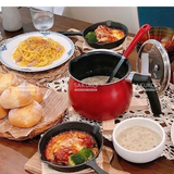  KAIYO- Nồi chiên ngập dầu màu đỏ 15cm 