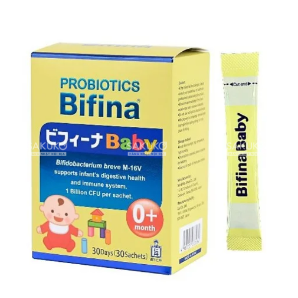  MORISHITA-Men vi sinh Bifina Baby hộp 30 gói 
