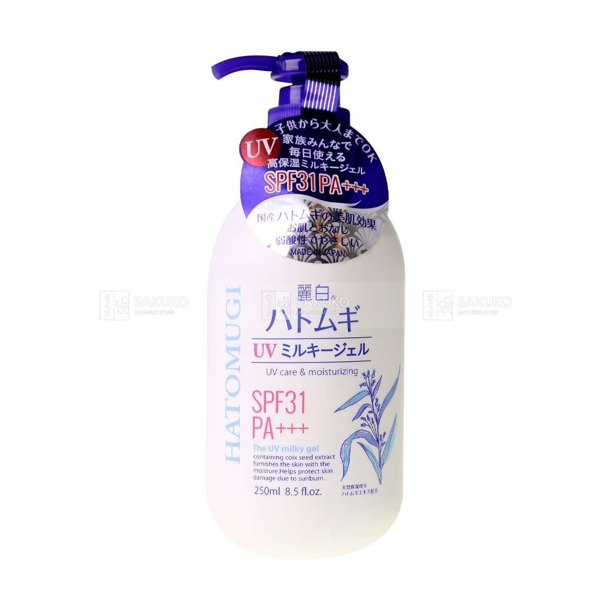 KUMANO YUSHI- Sữa dưỡng thể ý dĩ SPF31(250ml)