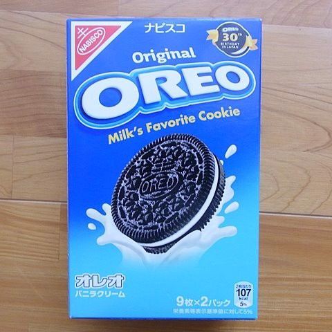  NABISCO- Bánh kem vani Oreo (hộp 18 cái) 