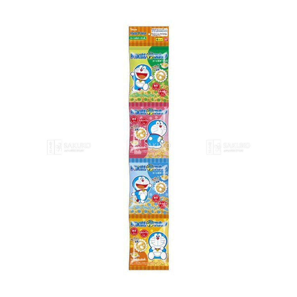  TOHATO- Snack vị ngô hình Doraemon (4 gói) 