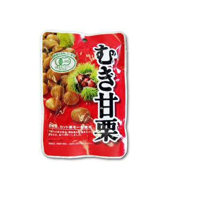  PLUS FOODS- Hạt dẻ ngọt hữu cơ tách vỏ 240g 