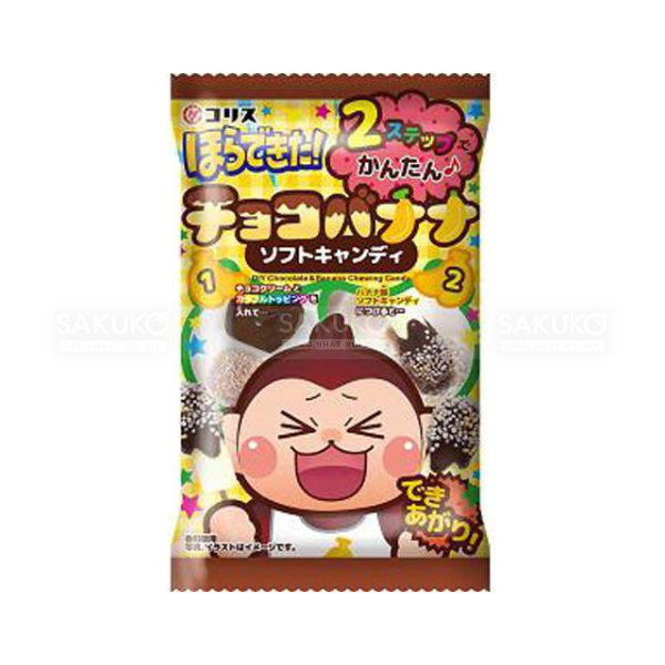 CORIS- Kẹo mềm socola chuối 36g