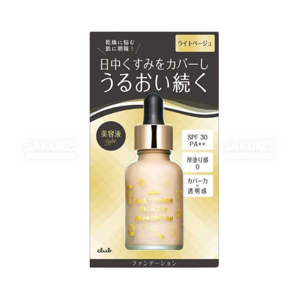  CLUB- Kem nền Airy Touch Skin Fit Foundation 28ml 