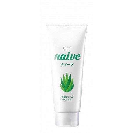  KRACIE- Sữa rửa mặt lô hội Naive 130g 