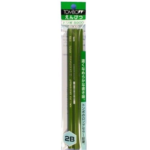  TOMBOW-  Bút chì mềm 2B 3 chiếc 