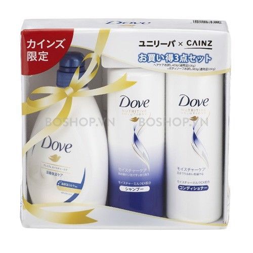  UNILEVER-Set sữa tắm gội xả Dove cho da thường(400 