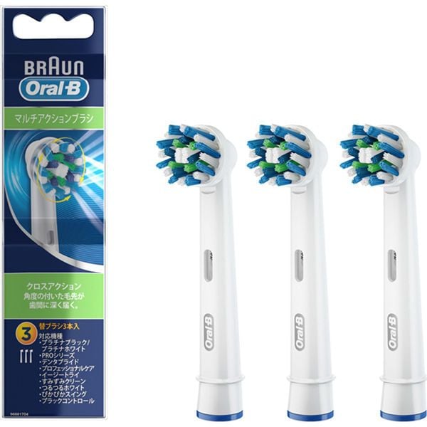  P&G- Đầu bàn chải thay thế OralB sạch sâu 3pcs 