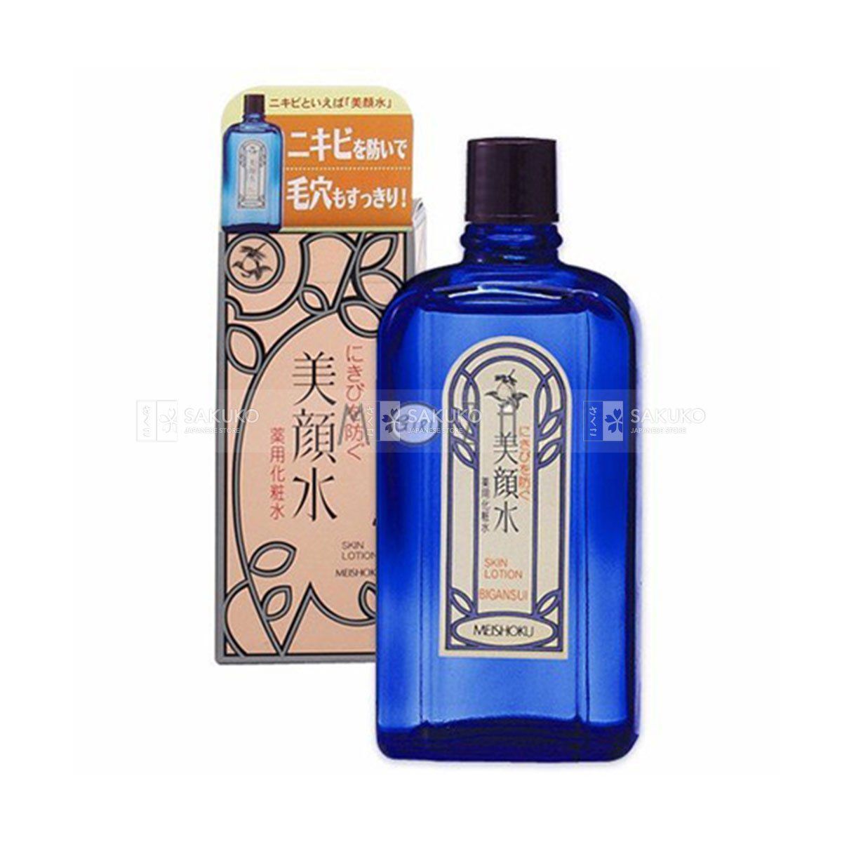  MEISHOKU- Lotion ngăn ngừa mụn Bigansui 90ml 