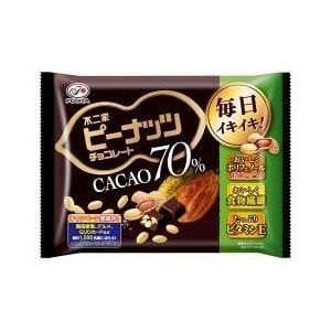  FUJIYA- Socola đậu phộng 70% cacao 152g 