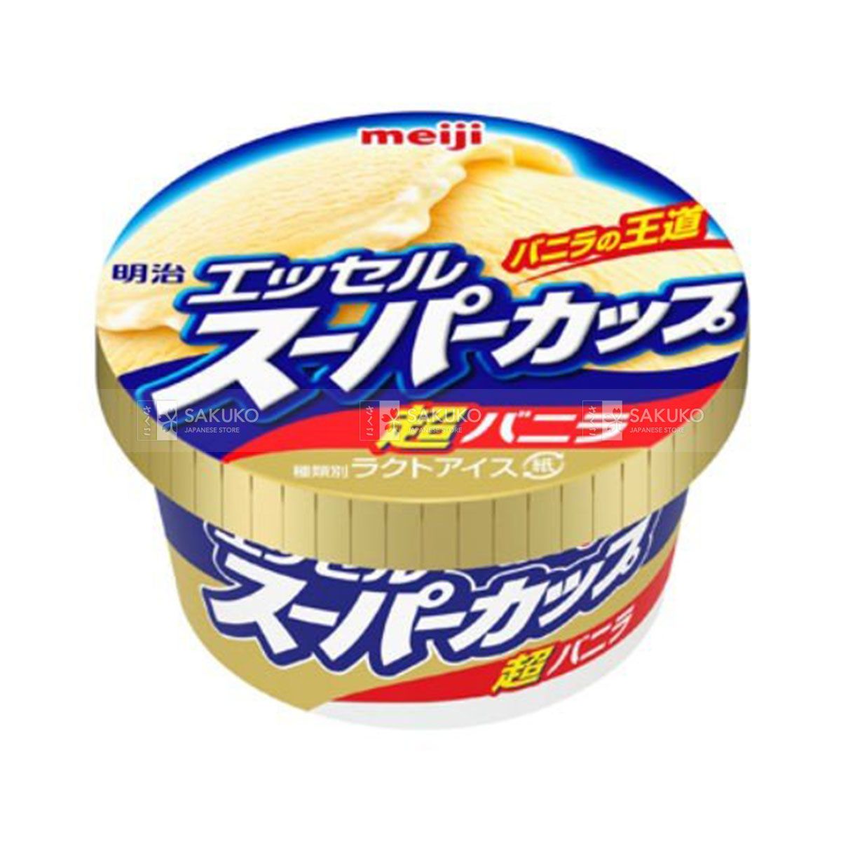  MEIJI- Kem hộp Super Cup vị Vanilla 200ml 
