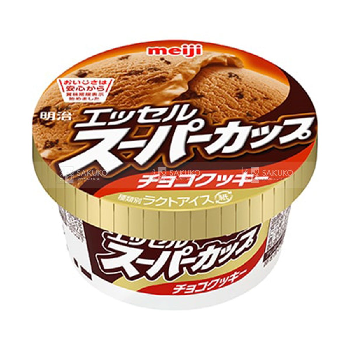  MEIJI- Kem hộp Super Cup vị Choco Cookie 200ml 