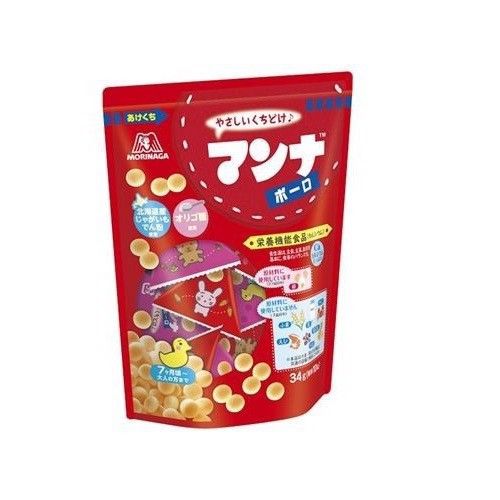  MORINAGA- Snack Boro bổ sung canxi 7 tháng 34g 