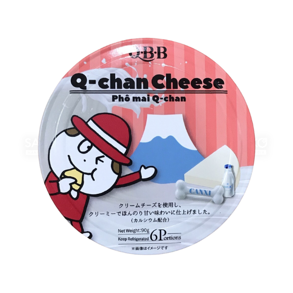  QBB- Phô mai Q-chan bổ sung canxi 90g (6 miếng) 