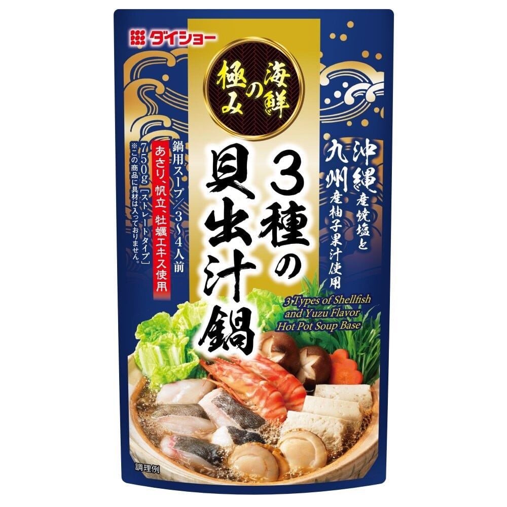  DAISHO- Nước lẩu vị sò ngao 750g 