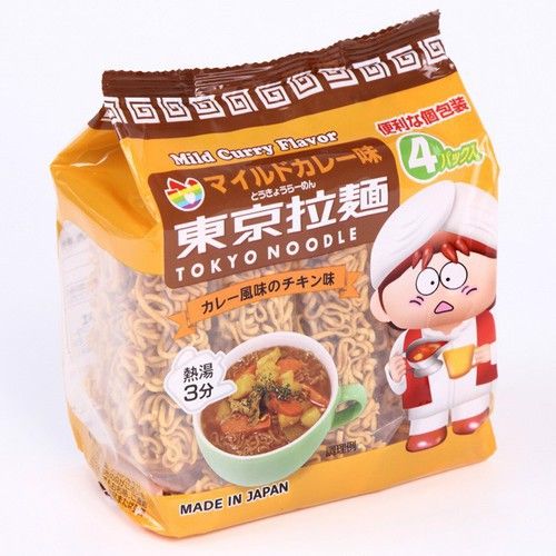  TOKYO RAMEN- Mì ăn liền vị cà ri 120g 