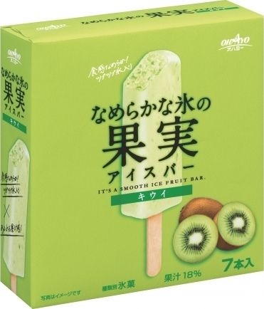  OHAYO- Kem smooth Ice Fruit Bar Kiwi 