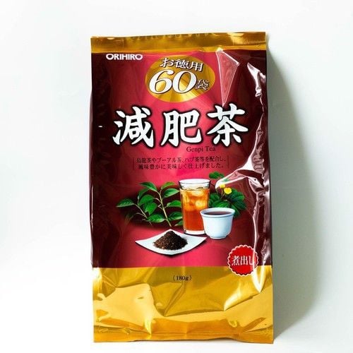ORIHIRO- Trà giảm mỡ bụng Genpi (3g x 60 gói)
