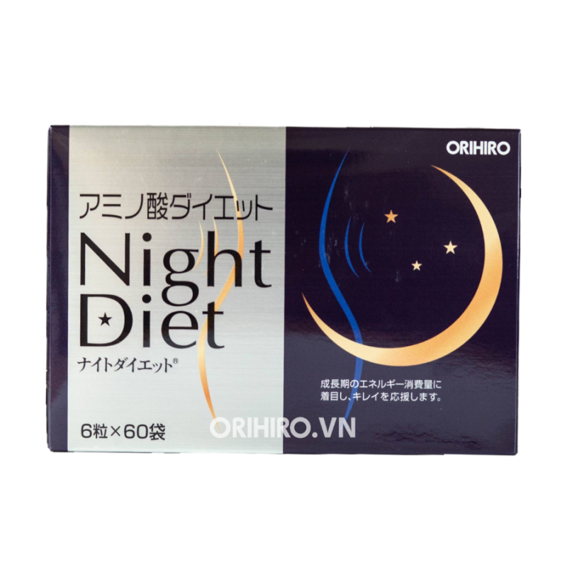  ORIHIRO- Viên giảm cân ban đêm (6 viên x 60 gói) 