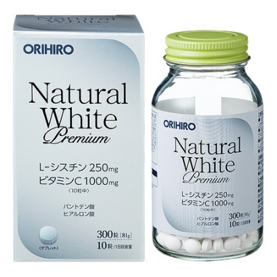  ORIHIRO- Viên trắng da Natural White (300 viên) 