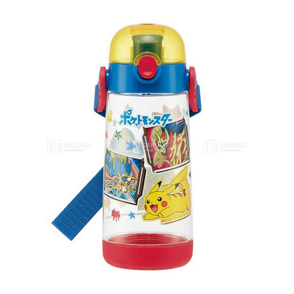  SKATER- Bình đựng nước hình Pikachu 480ml 