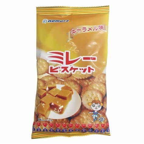  NOMURA- Bánh quy Millet vị caramel 110g 
