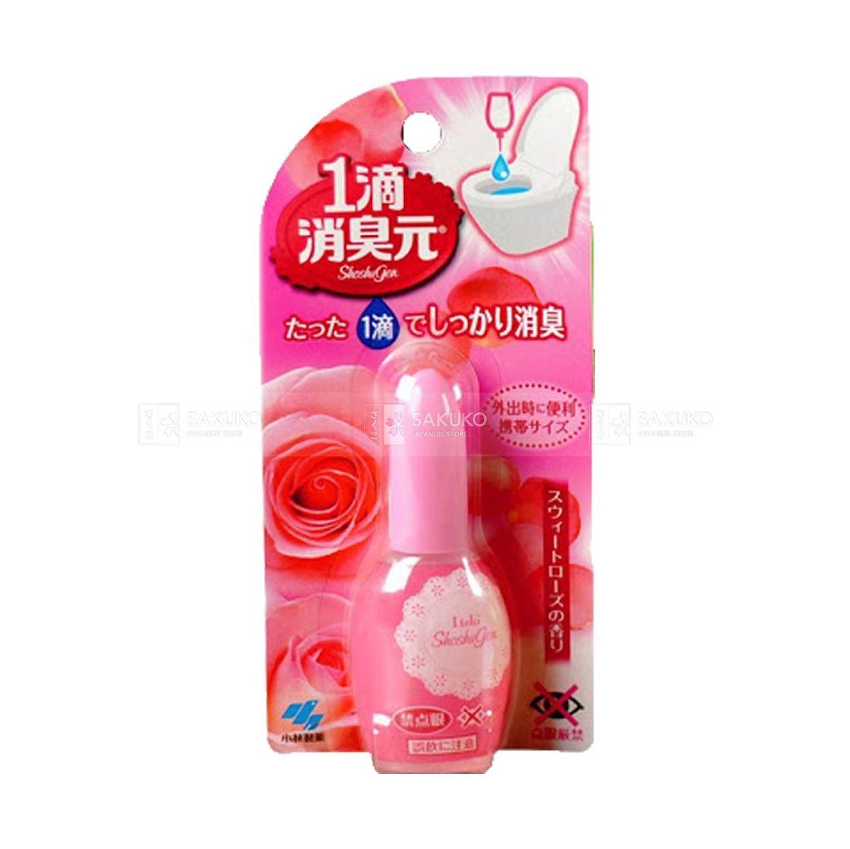  KOBAYASHI- Dung dịch thơm bồn cầu (hoa hồng) 20ml 