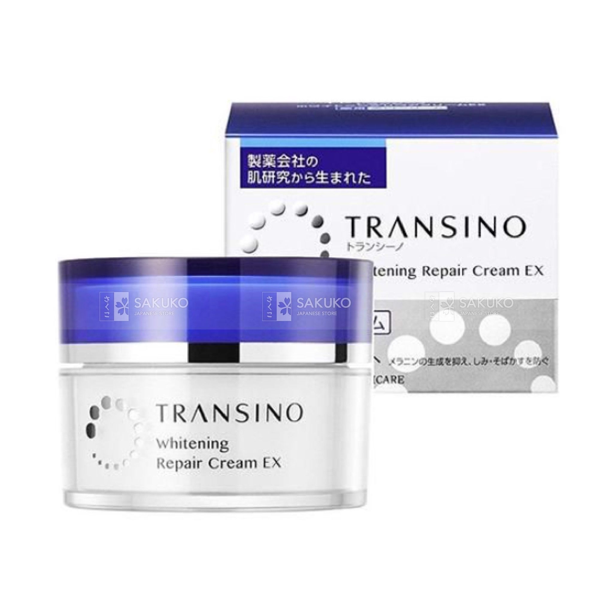 TRANSINO-Kem dưỡng đặc trị nám Whitening EX-35g