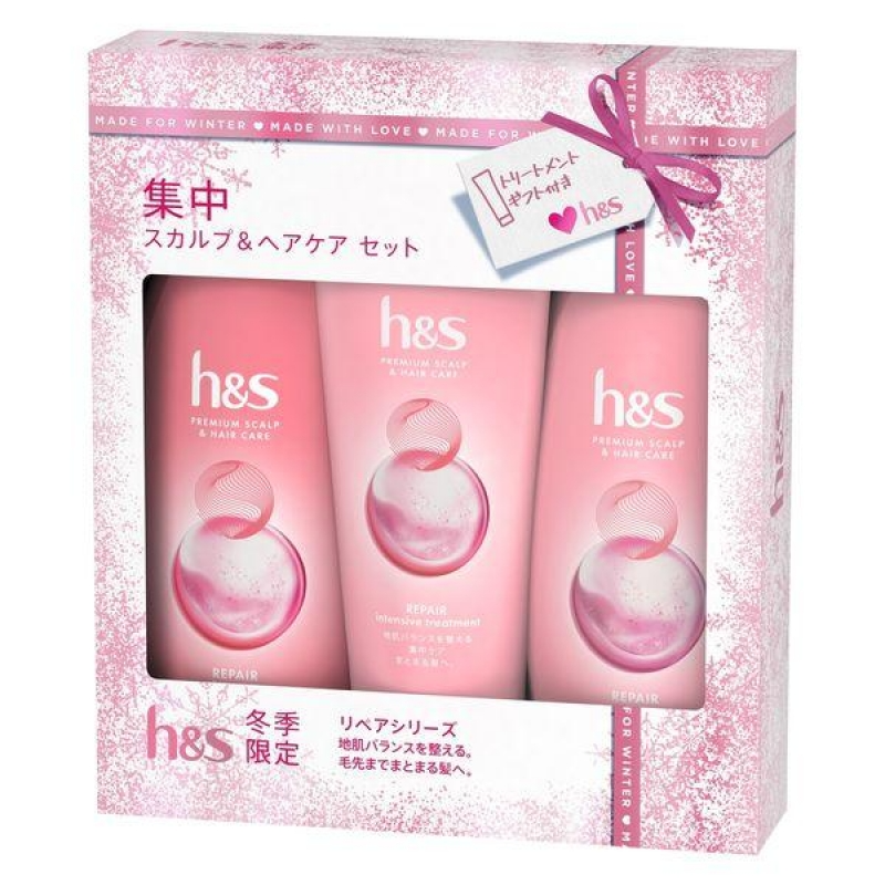  P&G-Bộ gội xả trị gàu H&S 350ML+quà tặng(hồng) 