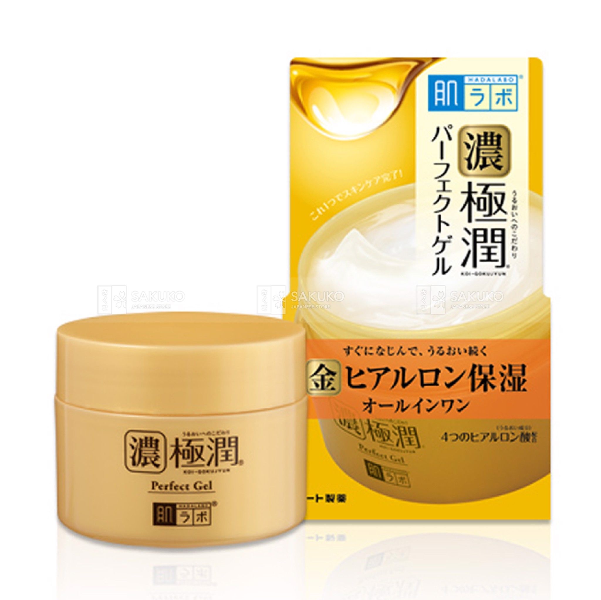 ROHTO- Gel dưỡng ẩm HadaLaboKoi-Gokujyun-100g