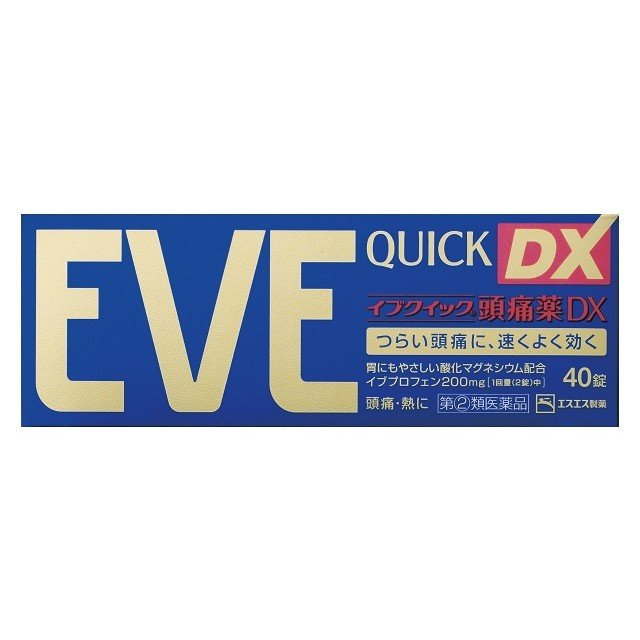  SSP- Viên uống giảm đau hạ sốt EVE Quick DX 40v 