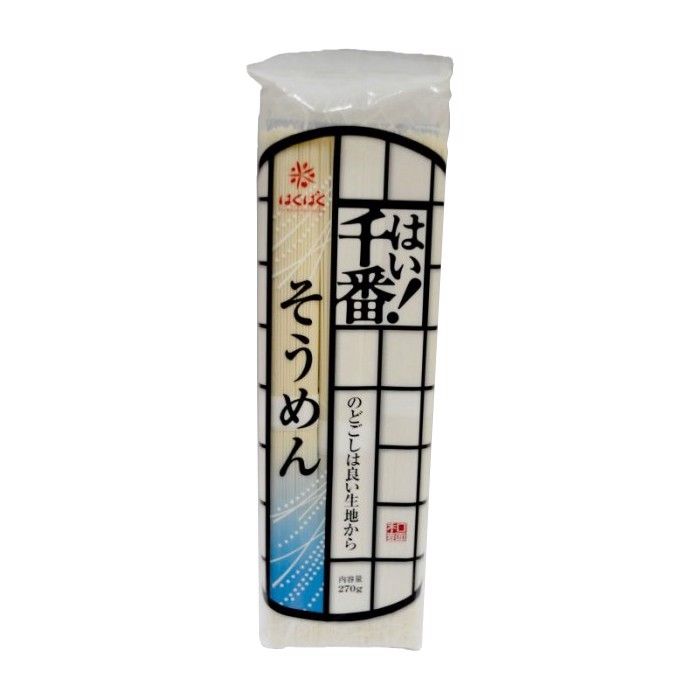  HAKUBAKU- Mỳ Soumen Senban 270g 