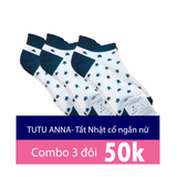  TUTU ANNA- Tất Nhật cổ ngắn kiểu basic 