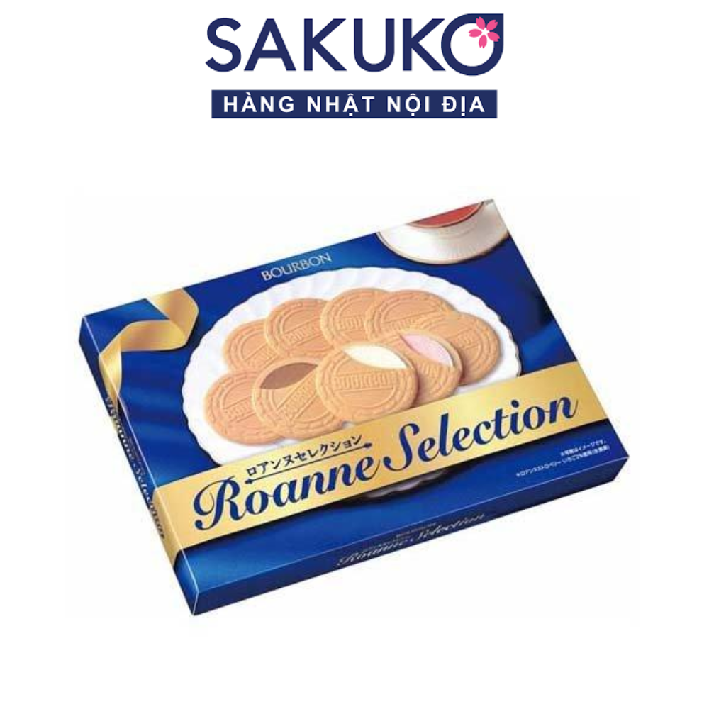  BOURBON- Bánh quy Selection vị vani 28 cái 