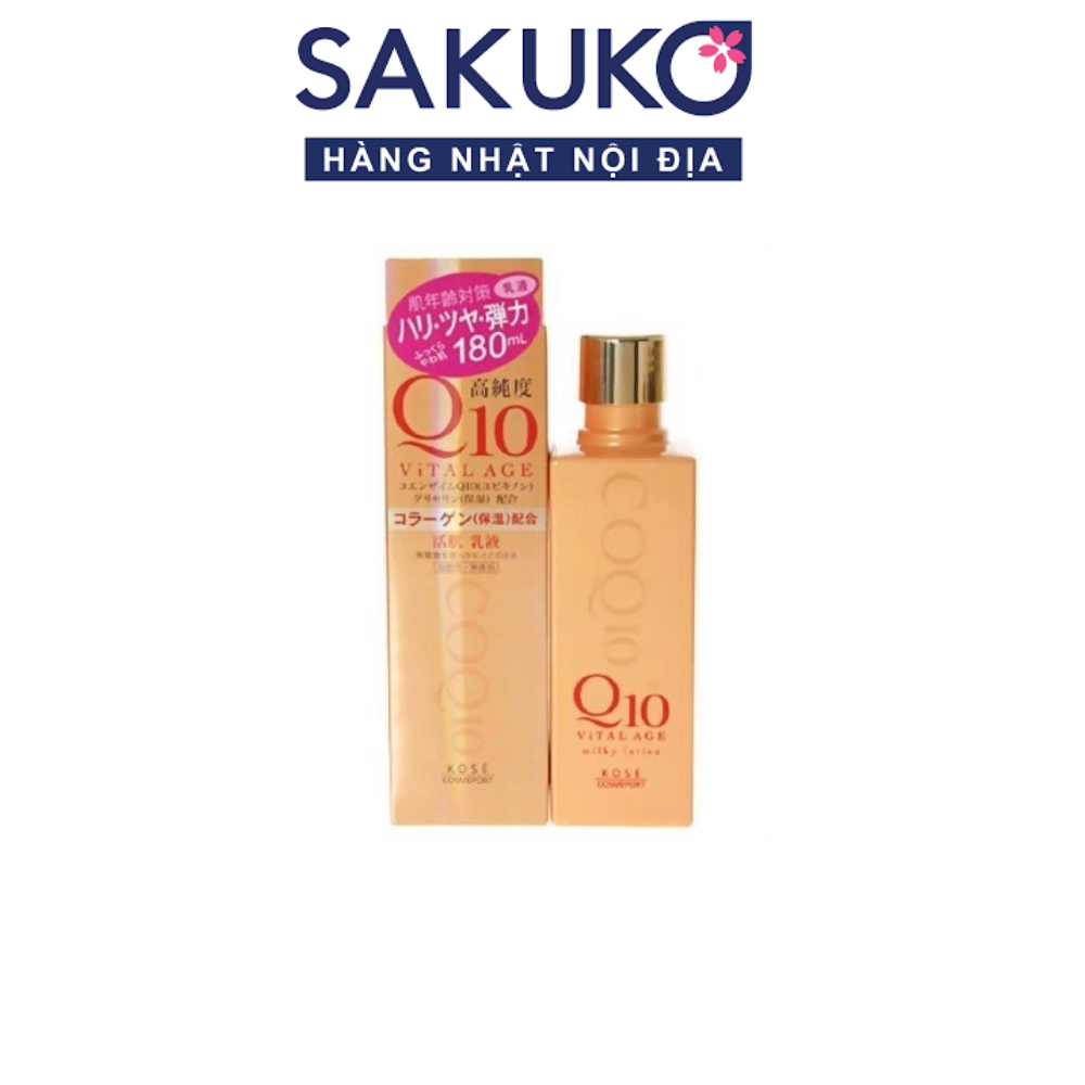  KOSE- Lotion chống lão hóa tinh chất Q10 180ml N 