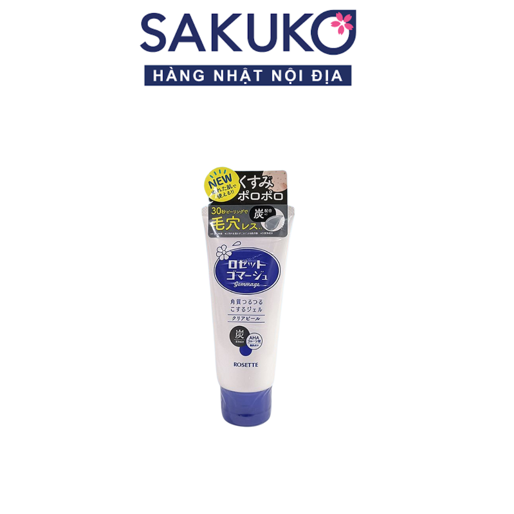  ROSETTE- Gel tẩy tế bào chết cho da dầu 120g N 
