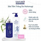  KUMANO YUSHI- Sữa tắm trắng da REIHAKU ý dĩ(800ml) 