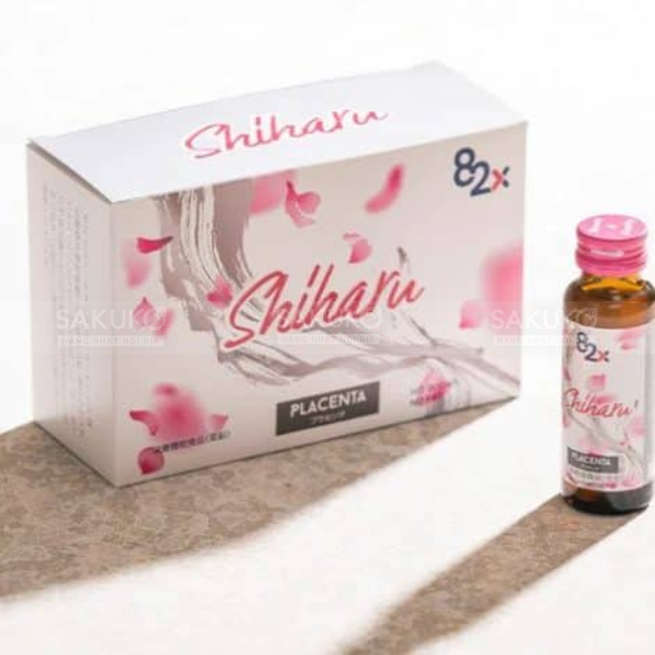 API- Thức uống 82X Shiharu Placenta 50mlx10 chai