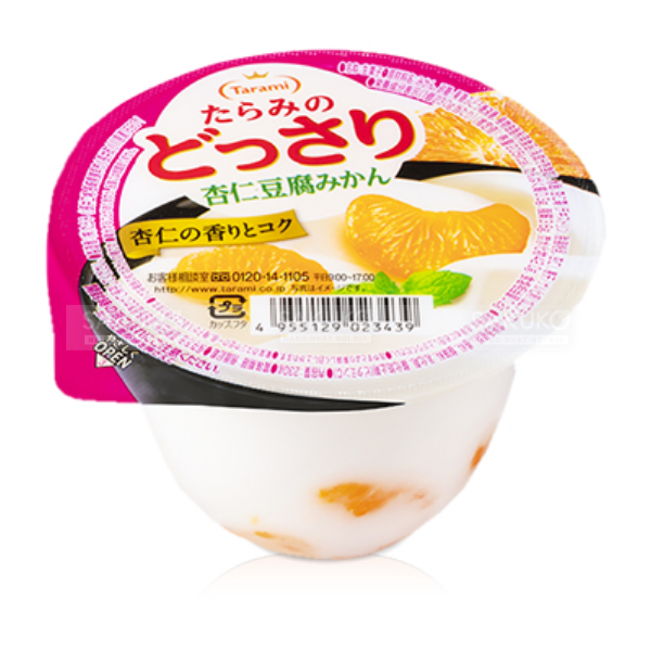 TARAMI- Thạch quýt sữa hạnh nhân 230g