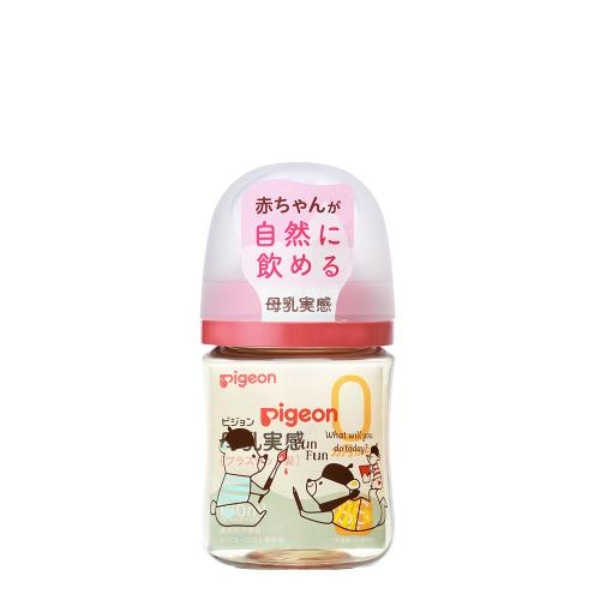  PIGEON- Bình sữa mô phỏng tự nhiên hình gấu 160ml 