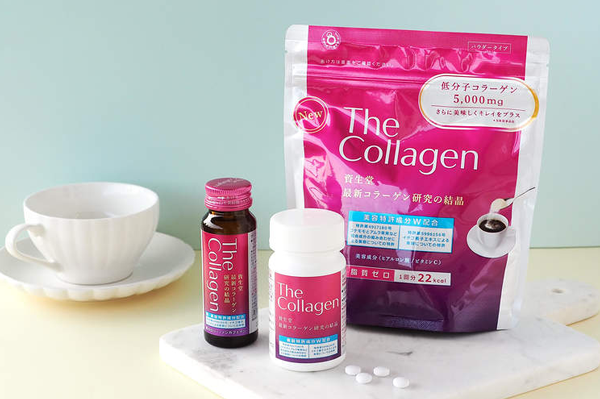 Collagen Shiseido có nhiều dạng khác nhau