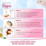  HOYU- Thuốc nhuộm phủ bạc Bigen dạng kem tone nâu sẫm 7G 