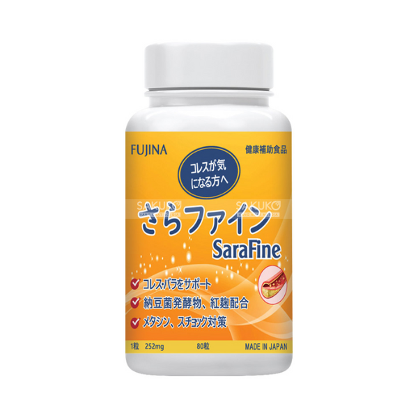 FUJINA- Viên hỗ trợ hạ mỡ máu Sarafine 80 viên