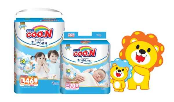 Bỉm Goon dùng ban đêm cho bé