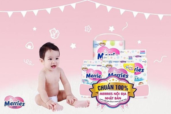 bỉm merries nội địa nhật chính hãng