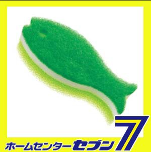  MARNA- Bọt xốp vệ sinh bếp hình cá xanh lá cây 