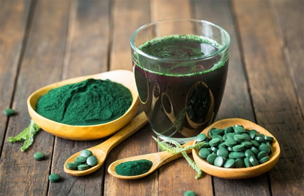 Tảo Spirulina Nhật sau khi pha 