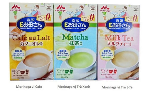 Các vị sữa Morinaga